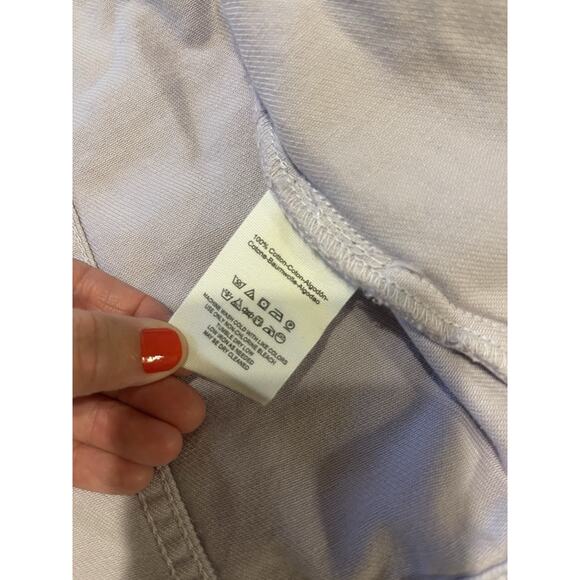 Free People Rumors Denim Jean Jacket Lilac Lavender 100% Cotton XS - Picture 7 of 7